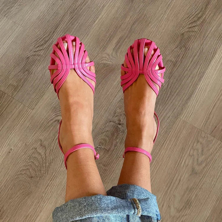 Vittoria Sandalias Joyas Planas de Confort