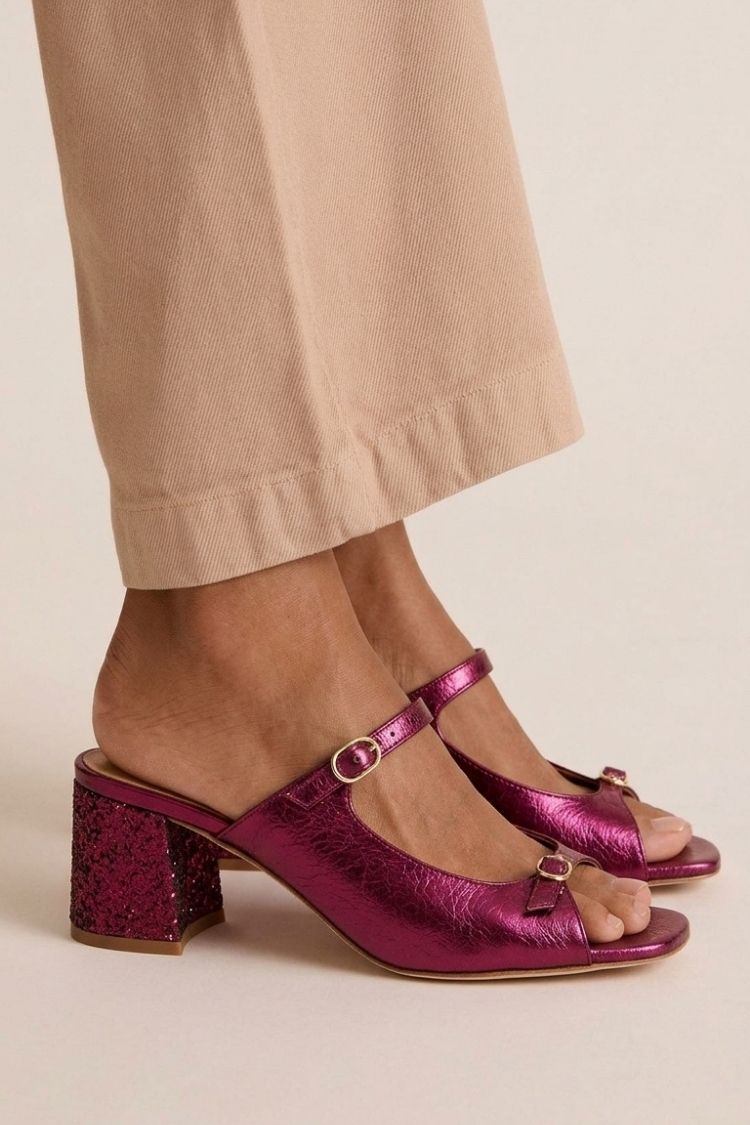 Sandalias Valentina Riviera Tacón Comfort