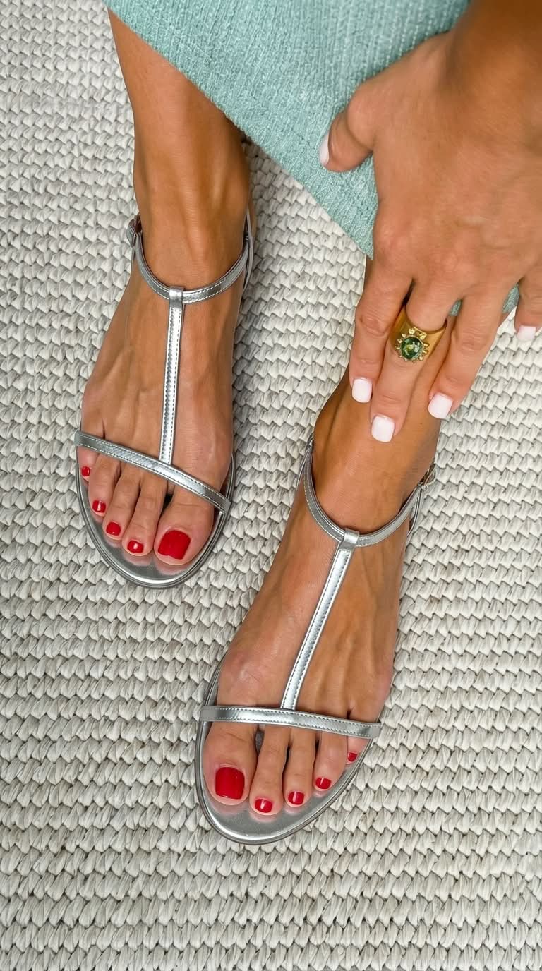 Sandalias Doradas Rosalba Primavera