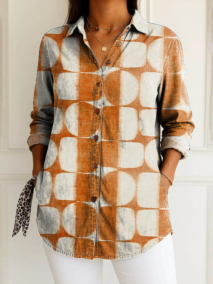 Asta | Blusa con motivos geométricos
