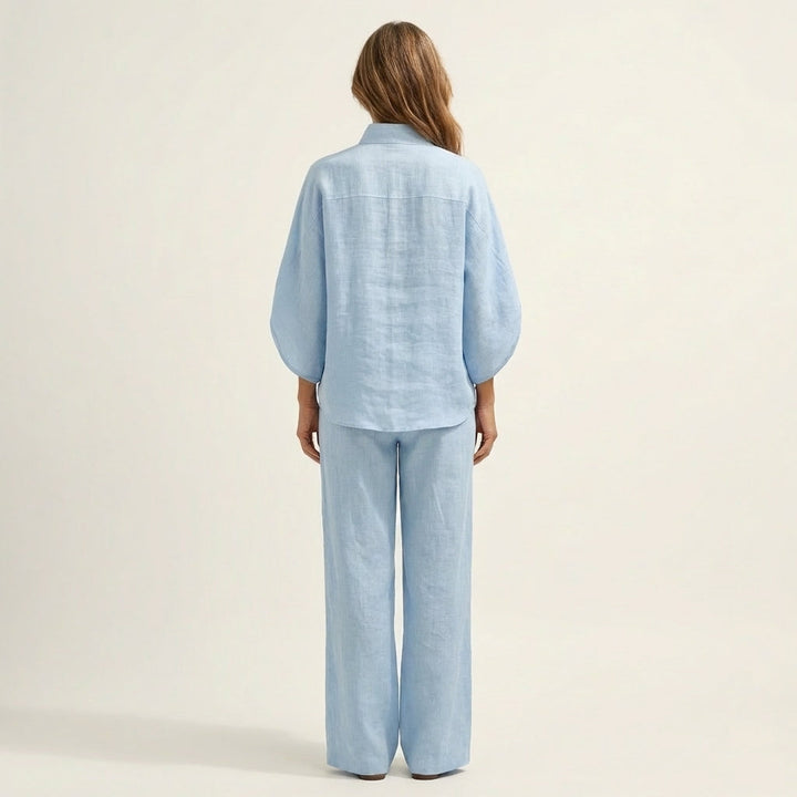 Zerah | Conjunto de Dos Piezas de Lino