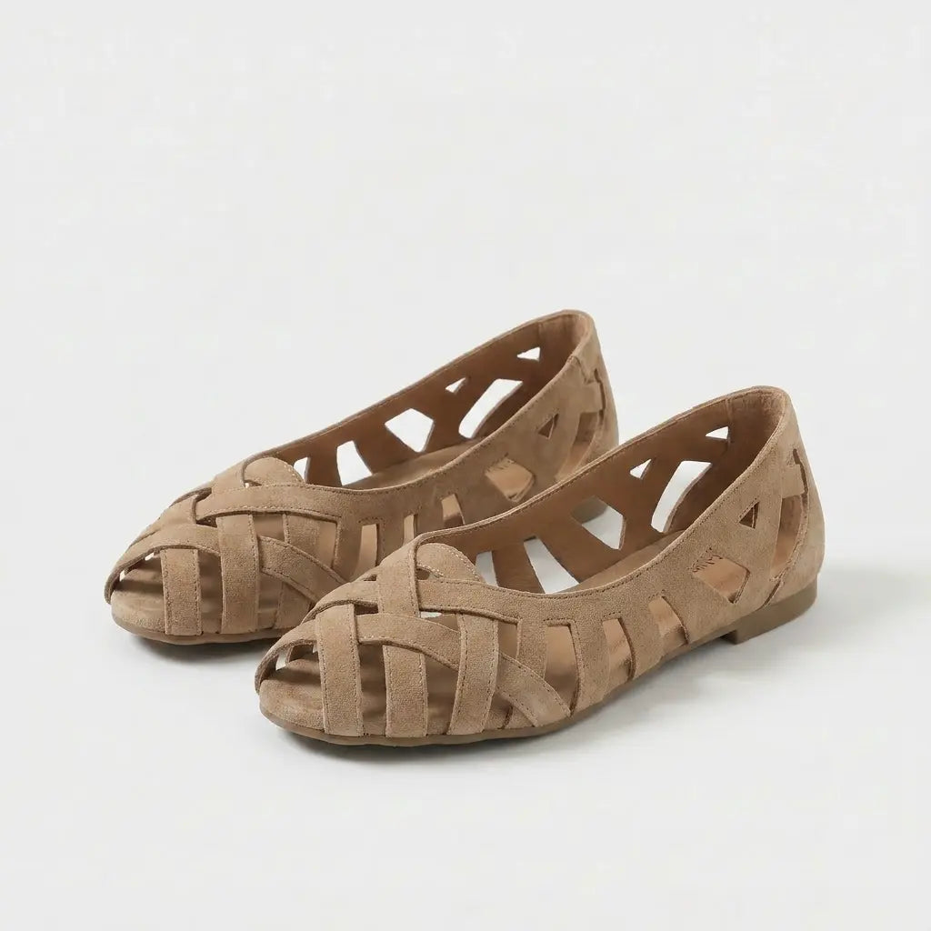 Sandalias Caterina Trenzadas de Colores Confort